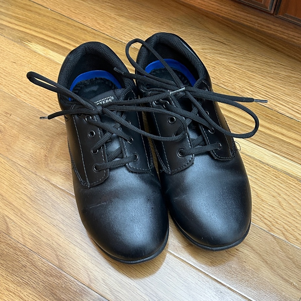 Super DrillMasters Marching Band Shoes, Black, Size Men's 6, Women’s 8